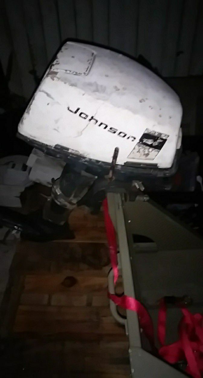 Johnson boat motor
