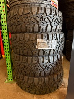 35x12.50R18LT Pegasus R/T Set Of 4 New Tires