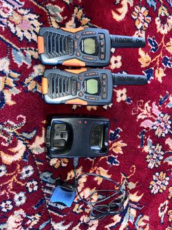 NEW Cobra floating waterproof walkie talkies NOAA emergency prepper 2 way radio