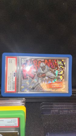 2022 Absolute Jonathan Taylor Kaboom! Horizontal PSA 9