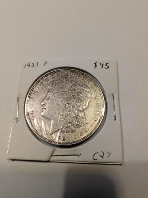 High Grade 1921 Philadelphia Morgan Dollar
