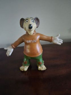 1950s vintage Baylor Bear figurine