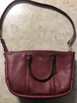 Red Coach Purse *New*