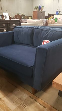Deep sitting loveseat only
