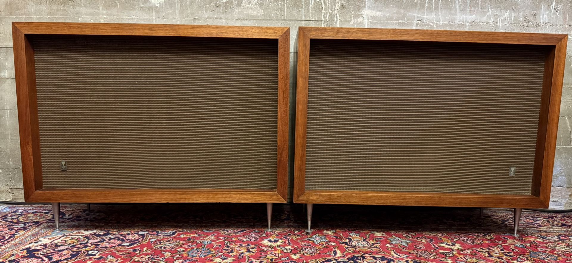 JBL C37 Rhodes MCM Speakers System 001