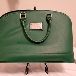 JM New York Collection Luggage Bag/Purse - Green