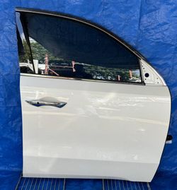 2014-20 ACURA MDX FRONT RIGHT SIDE DOOR ASSEMBLY WHITE NH603PX