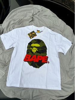 Bape Camo Ape Head Tee - Medium