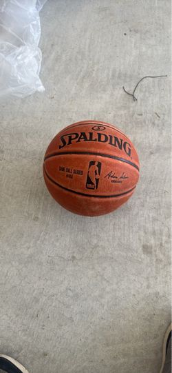 NBA Logo Spalding Replica Rubber Basketball Balón de baloncesto de goma Spalding réplica con el log