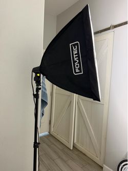 Fovitec studio lights, lights for photo shoots, video lights,