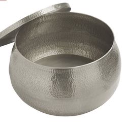 World market Cala Round Silver Coffee Table 