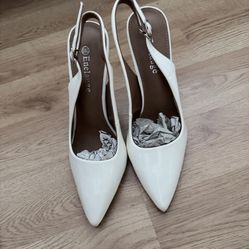 Women’s Sling Back Pointed Toe Wedding Heels
