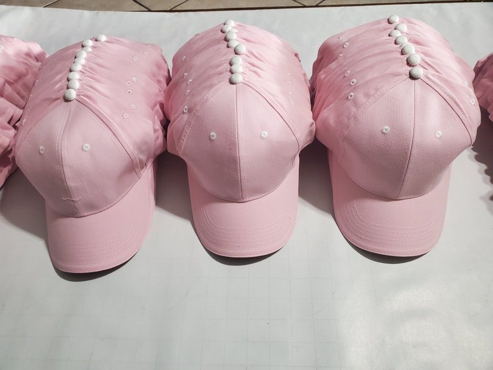 63 Pink Hats - New