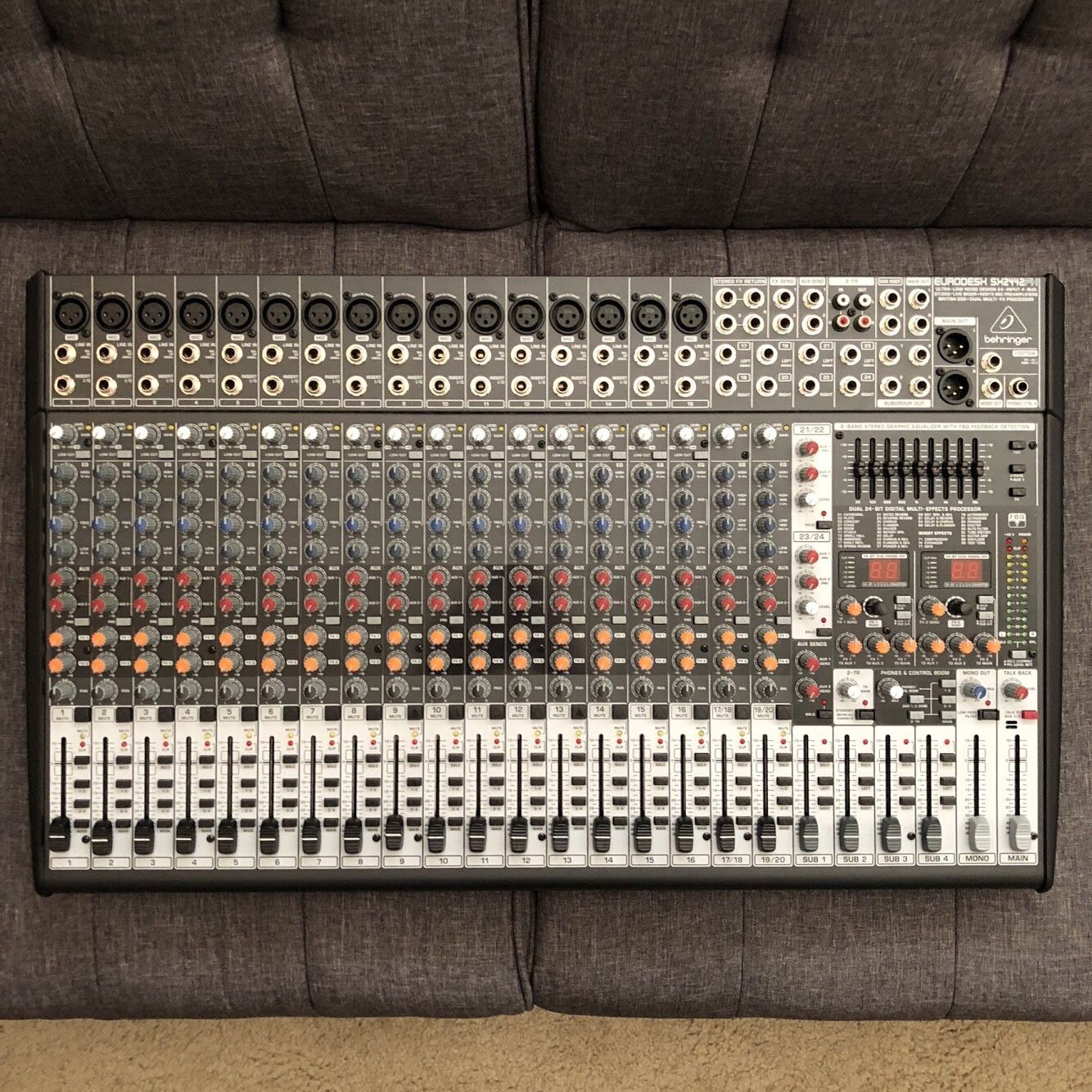 Behringer Eurodesk SX2442FX 18-Channel Mixer with Effects