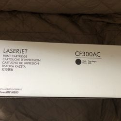 New unopened HP LasarJet Print Cartridge CF300AC.  