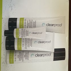 Clear proof acne set