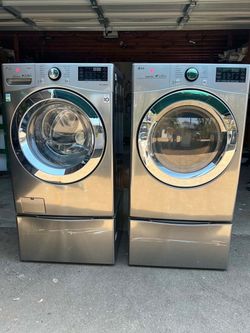 Washer and dryer LG