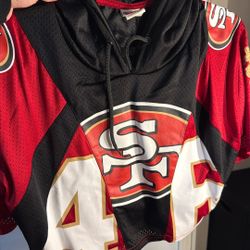 Niner shirt with hood 