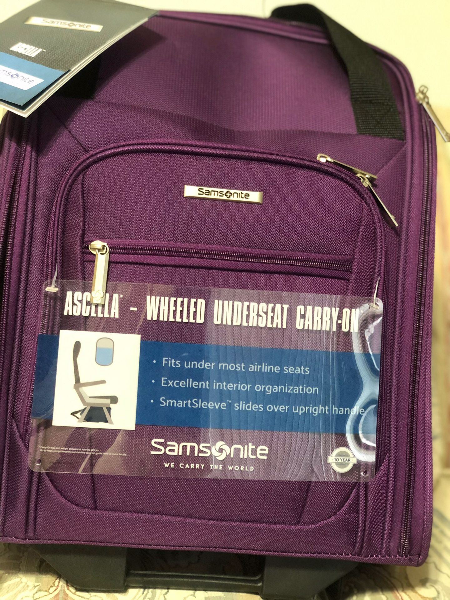 A Samsonite Wheeled Undersea Carry-On , brand new with tag.