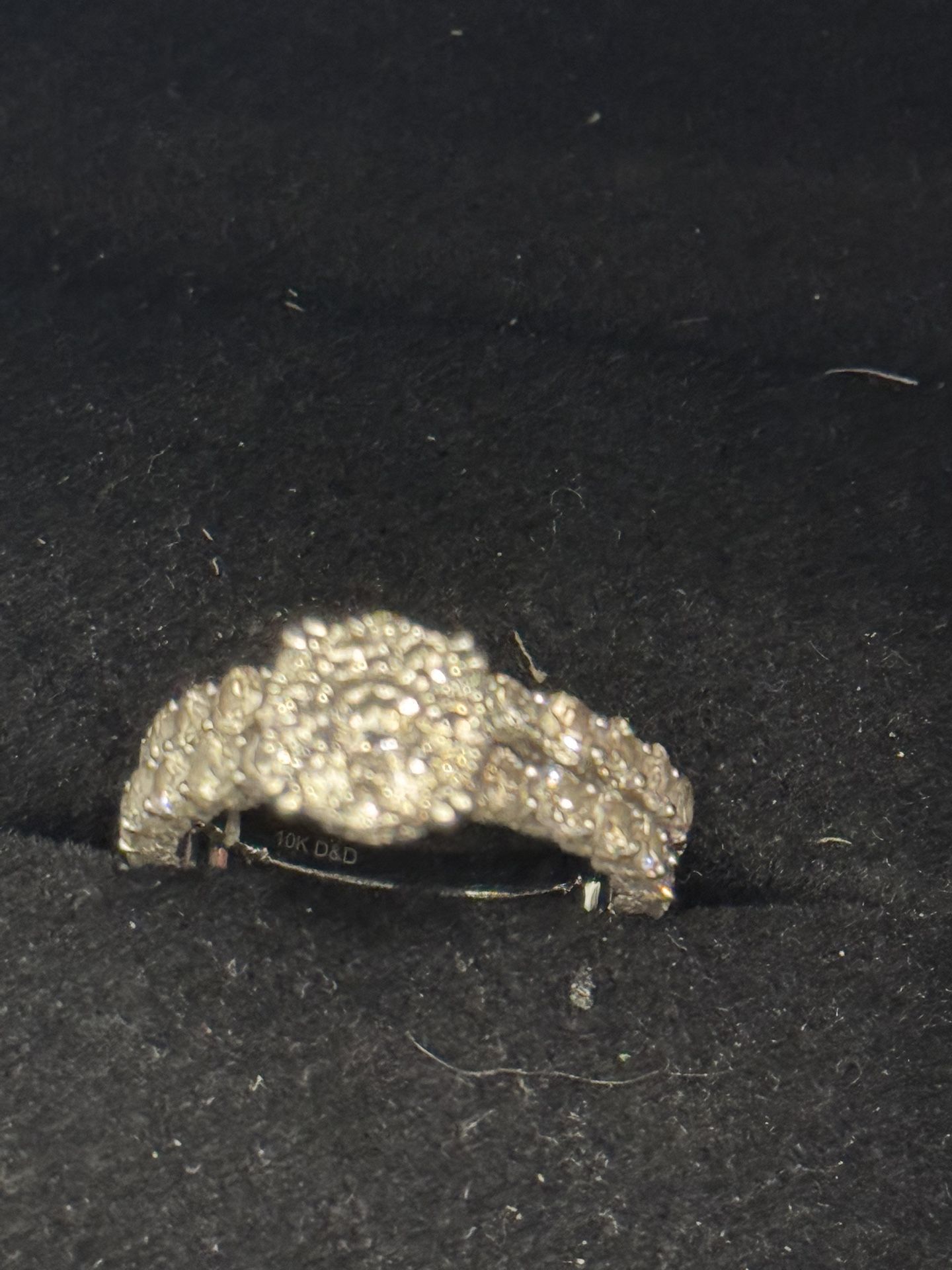 Diamond Wedding Ring /band 4.5 Carats Total $1500