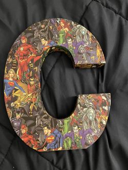 DC Comics Letter C Wall Or Desk Art Decor