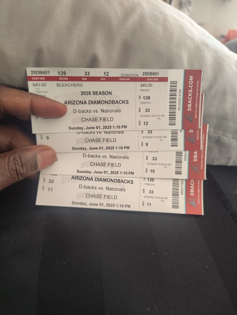 Arizona Dbacks Tickets