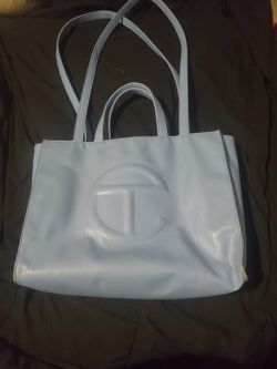 Telfar Blue Medium Purse