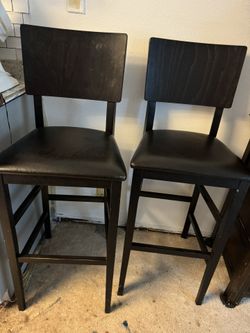 Two High Chairs 