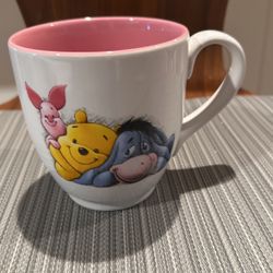 Disney Store Winnie The Pooh Oversized Coffe Mug Cup New