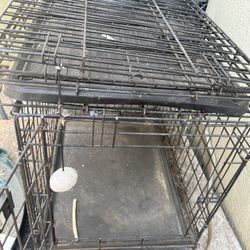 2 Medium Size Dog Kennels 
