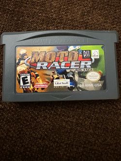 Moto Racer Advance (Nintendo Game Boy Advance, 2002) Loose Cartridge RARE Tested