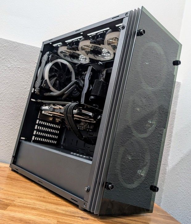 I7 8700K 4.7GHZ GTX 1080 16GB DDR4 1TB SSD 600W PSU Gaming Computer Desktop PC