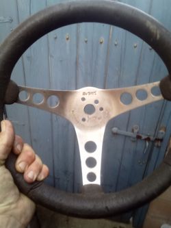 Custom steering wheel
