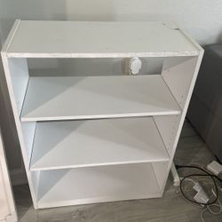 White Book Shelf