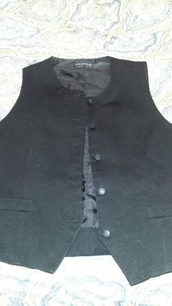 Ladies small black serving/banquet vest