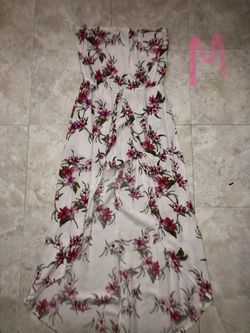 Hem Split Dress Romper