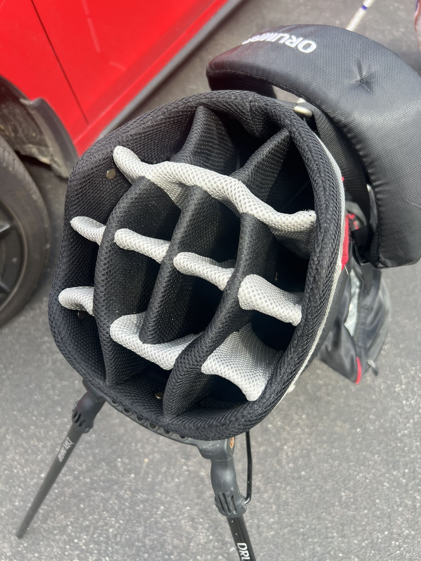 Golf Bag, Premium Orlimar bag, Cooler Bag And 14 Slots For Your weapons, double strap, demo model, $149