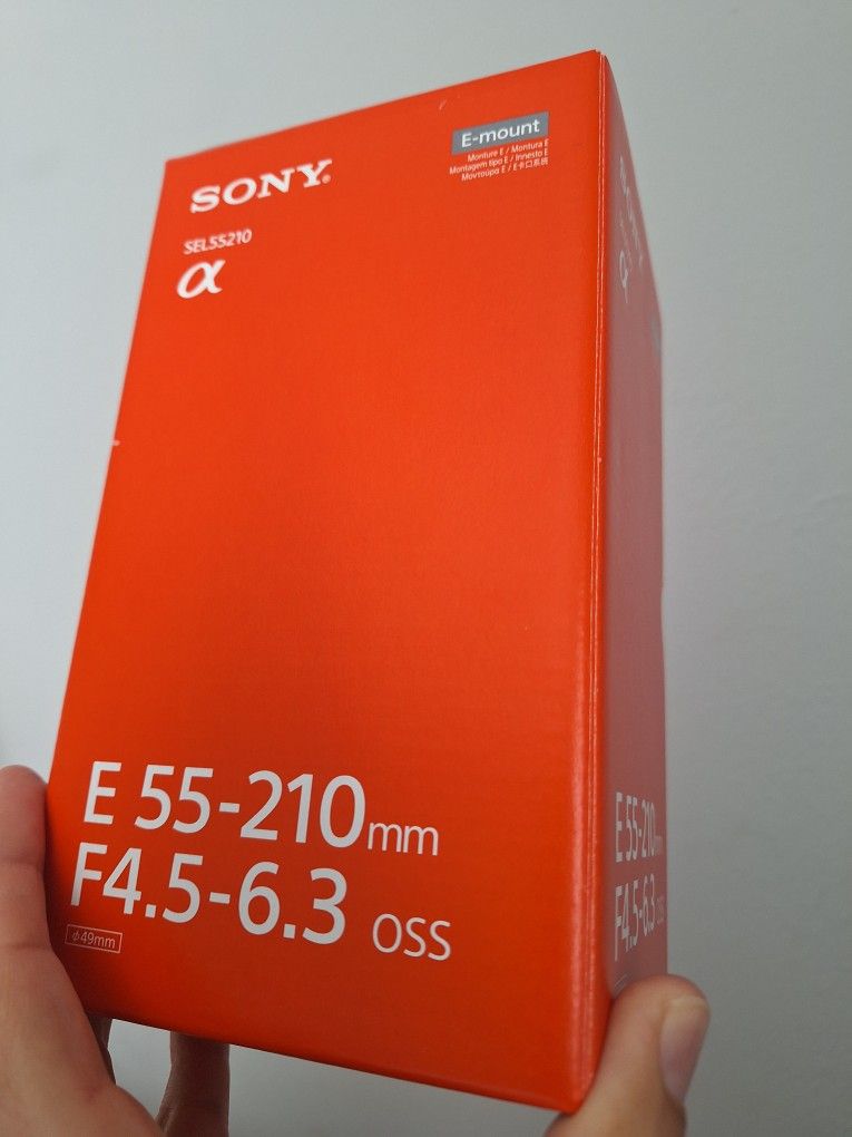55-210 F4.5-6.3 Lens for Sony E-mount Cameras