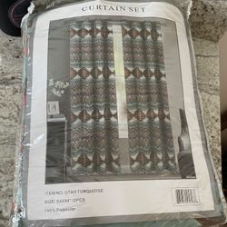 Curtain Set Thermal Blinds Curtains