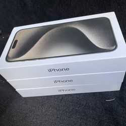 Brand New Sealed iPhone 15 Pro Max 256GB