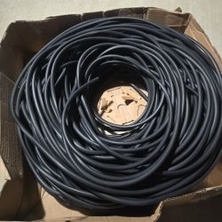 Black U Channel Edge Trim Seal EPDM U Channel .210 Hanna Rubber 25-Sd-139 500ft 