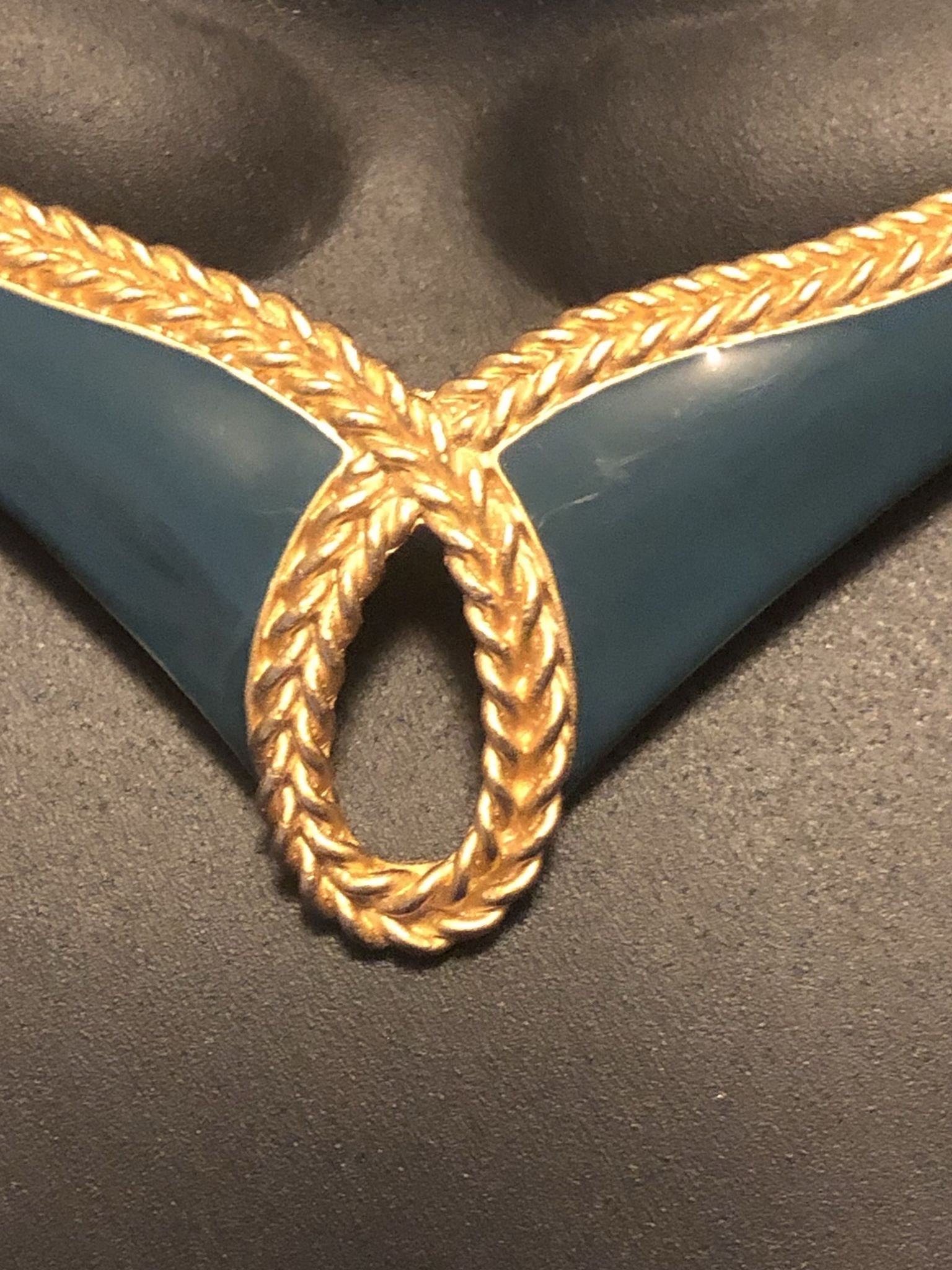Monet Choker Vintage Costume Jewelry