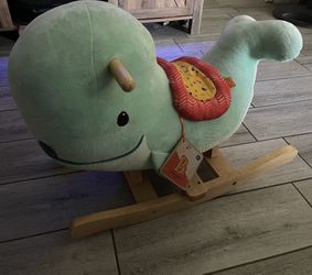 The Rocking Whale Plush Toy