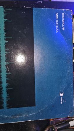 Bob Sinclair. Vinyl house music defected records
