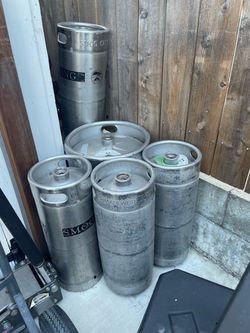 1/6 BBL kegs
