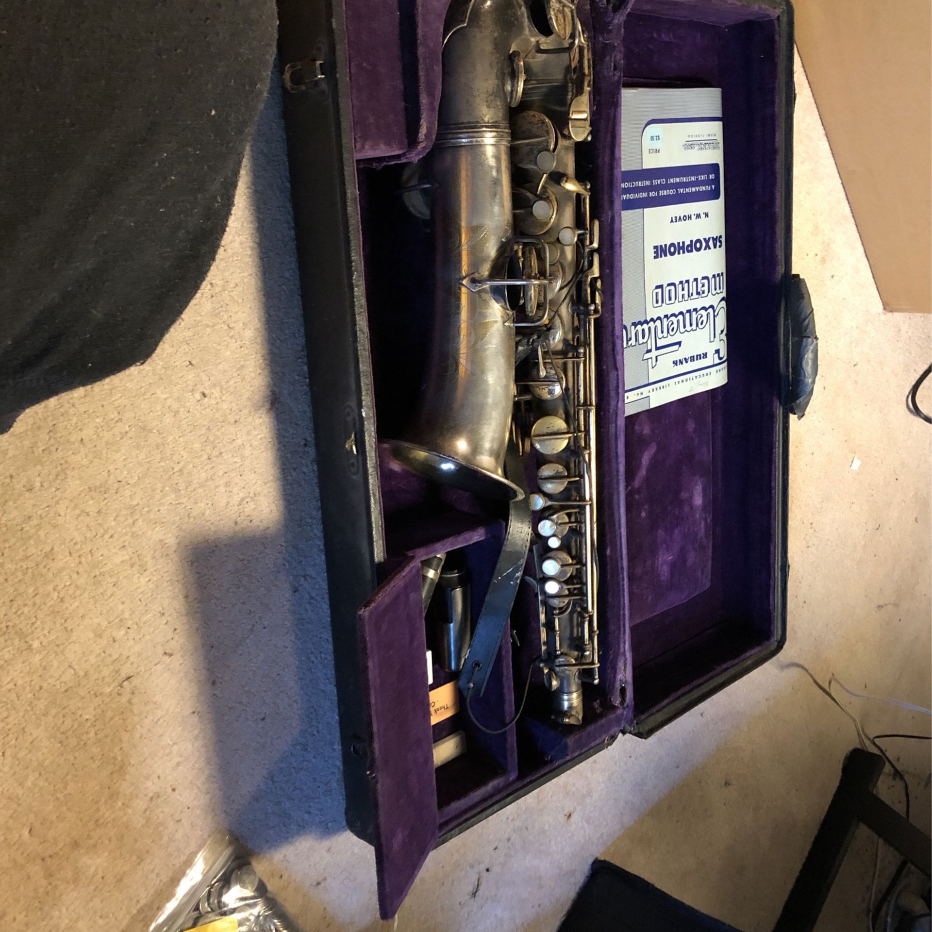 Vintage CCConn Saxophone With Original Case