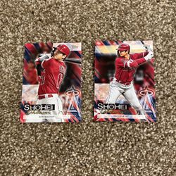 Two Shohei Otahni Staying hot in decisive hit Cards