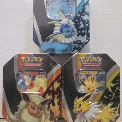 Eevee Evolutions Tins