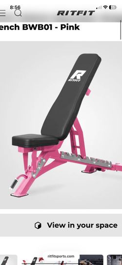 RitFit 1300LB Adjustable Weight Bench BWB01