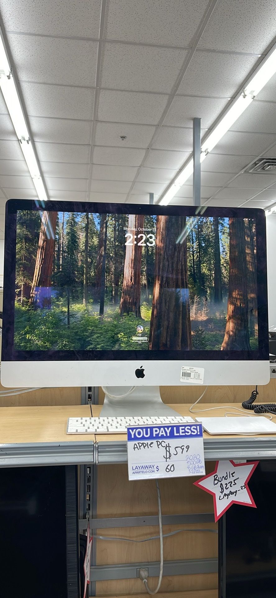 iMac Desktop 27” Screen